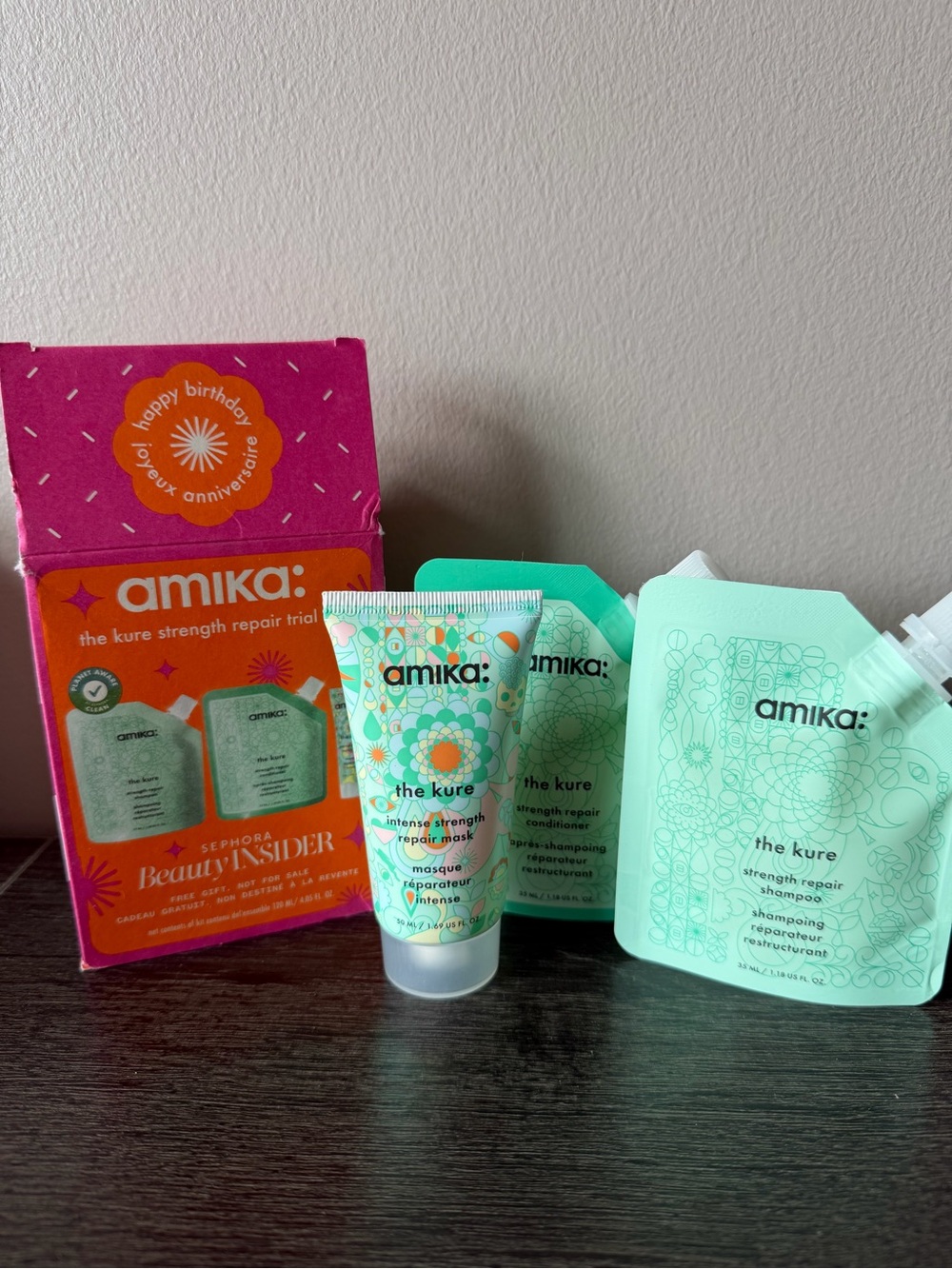 amika The Kure Trial Set